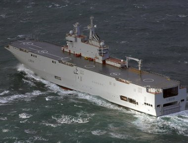 Ρωσία: Νέας γενιάς ελικοπτεροφόρο τύπου Mistral το 2022